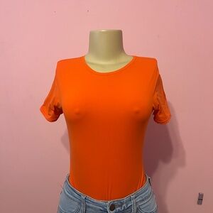 Auden Bright Orange Women's Bodysuit
